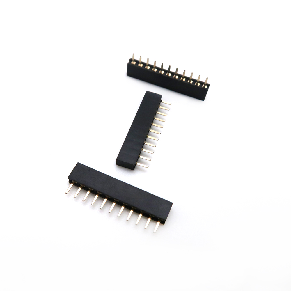 工厂OEM 2mm 1.27mm 1.0 2.0 2.54 间距 单双排 1.27 2.54mm 母头 公头 Pin Header Connector