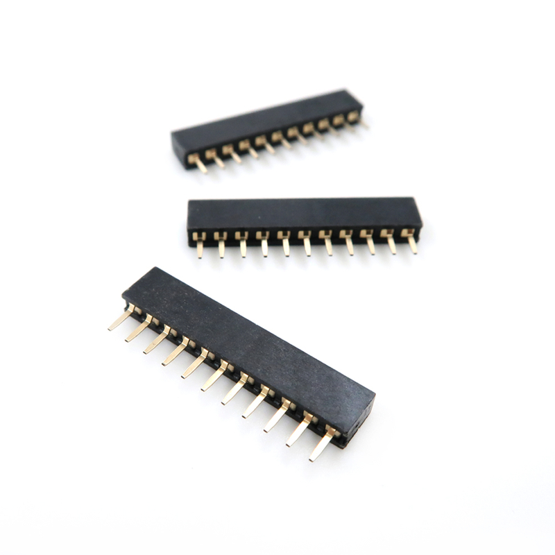 工厂OEM 2mm 1.27mm 1.0 2.0 2.54 间距 单双排 1.27 2.54mm 母头 公头 Pin Header Connector