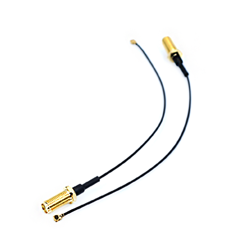 射频电缆 SMA 母头转 IPEX uFL Connector 50 欧姆射频同轴电缆