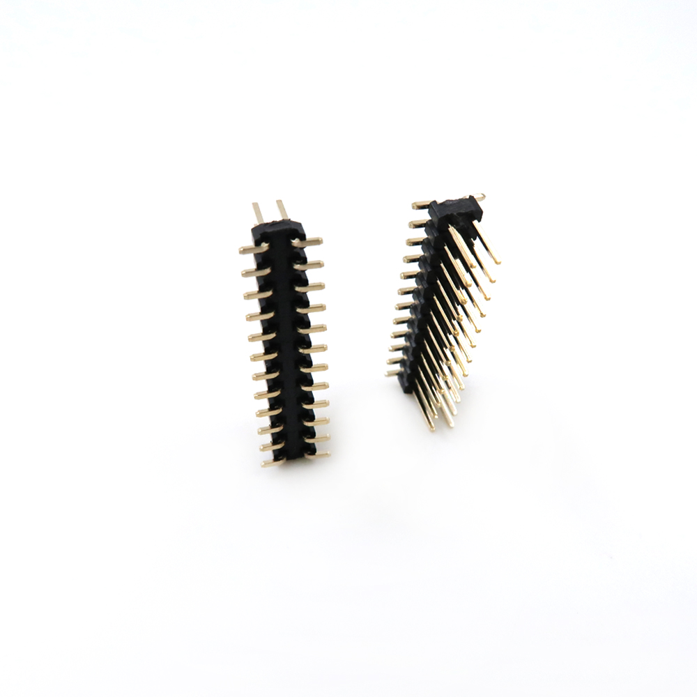 1.0mm/1.27mm/2.0mm Female Header Pin Header Connector 单双排直角 SMT 型