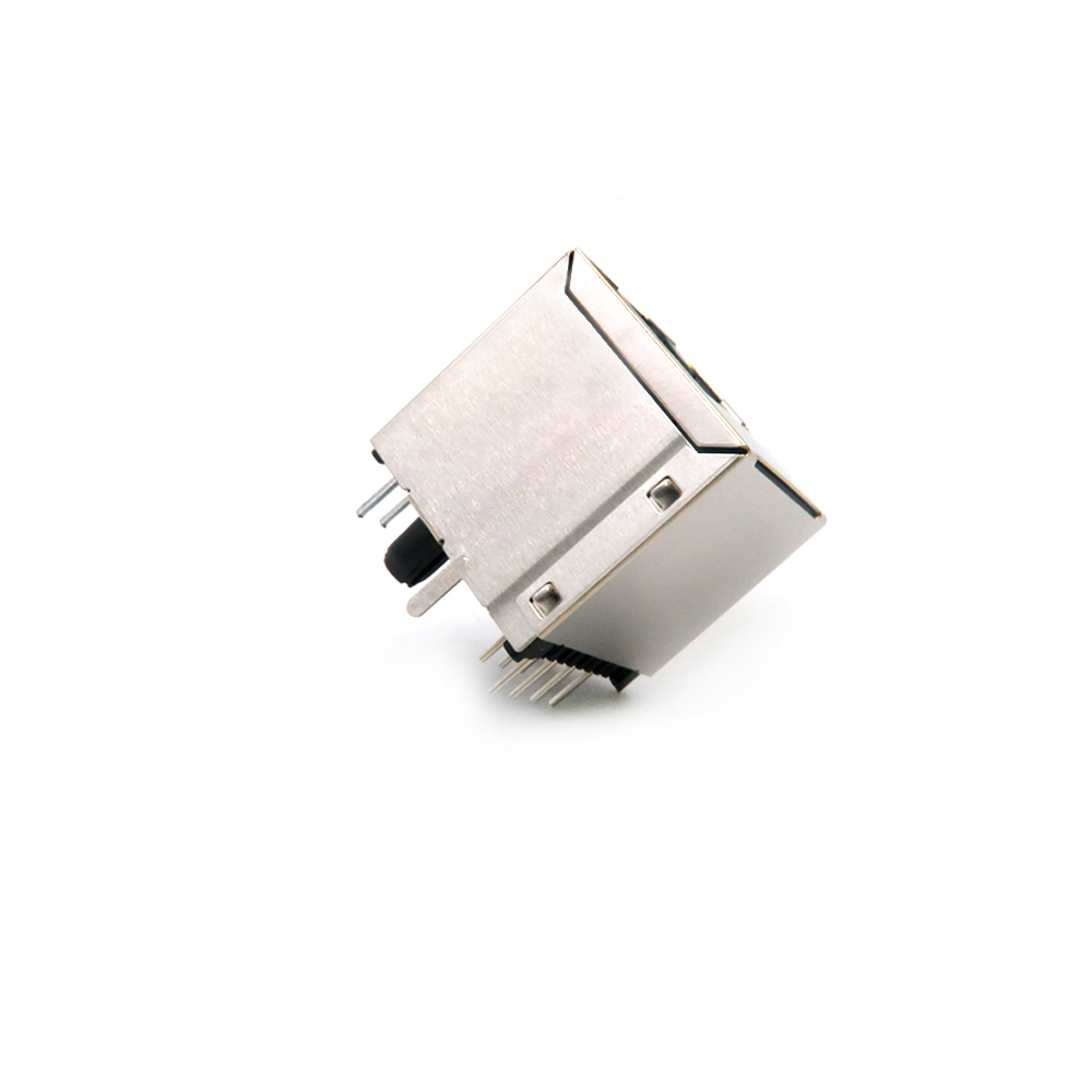 RJ45 母头 PCB Connector 屏蔽 RJ-45 8p8c 插头 Cat5e Cat7 Cat6 Cat6a Cat8 Keystone 插孔 以太网 RJ45 插座 Connector